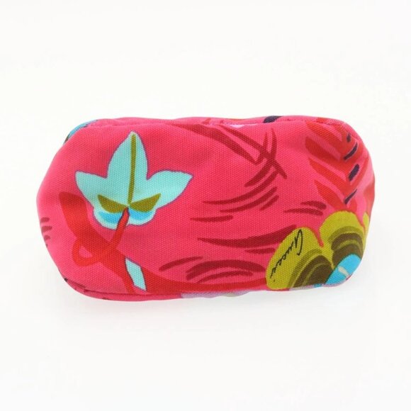 GUCCI Floral Pouch Nylon Pink Auth fm1065 - Picture 5 of 16